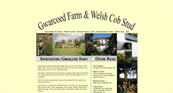 Desktop Screenshot of gwarcoedfarm.co.uk
