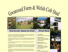 Tablet Screenshot of gwarcoedfarm.co.uk